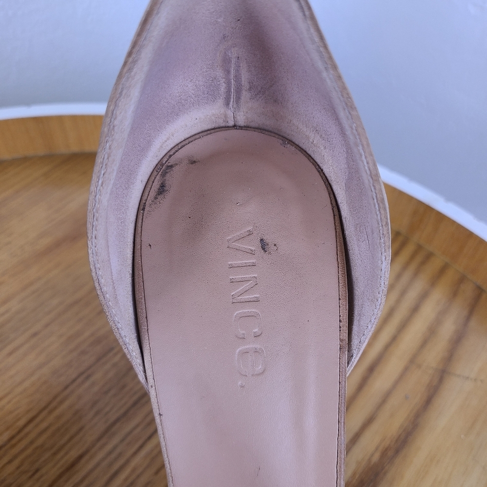 Vince Snake Embossed Leather D'orsay Heels - Picture 12 of 15